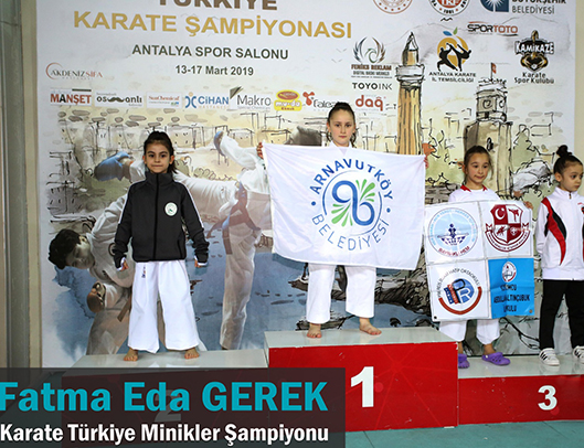 Arnavutköy Belediye Spor Türkiye Minikler Karate Şampiyonası İlk Gün Müsabakalarında 2 Madalya Kazandı