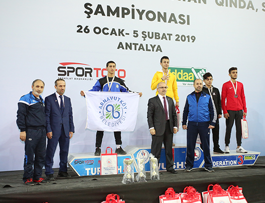 Sporcumuz Mert Dilsiz Türkiye Wushu Şampiyonasında Bronz madalya kazandı