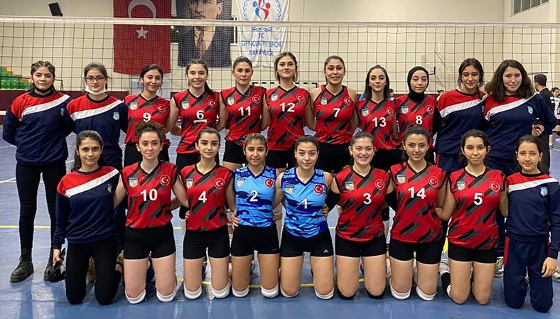 Genç Kız Voleybolcularımızdan Net Galibiyet