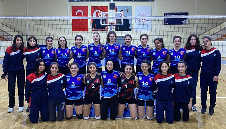 Genç Kız Voleybolcularımızdan Önemli Galibiyet