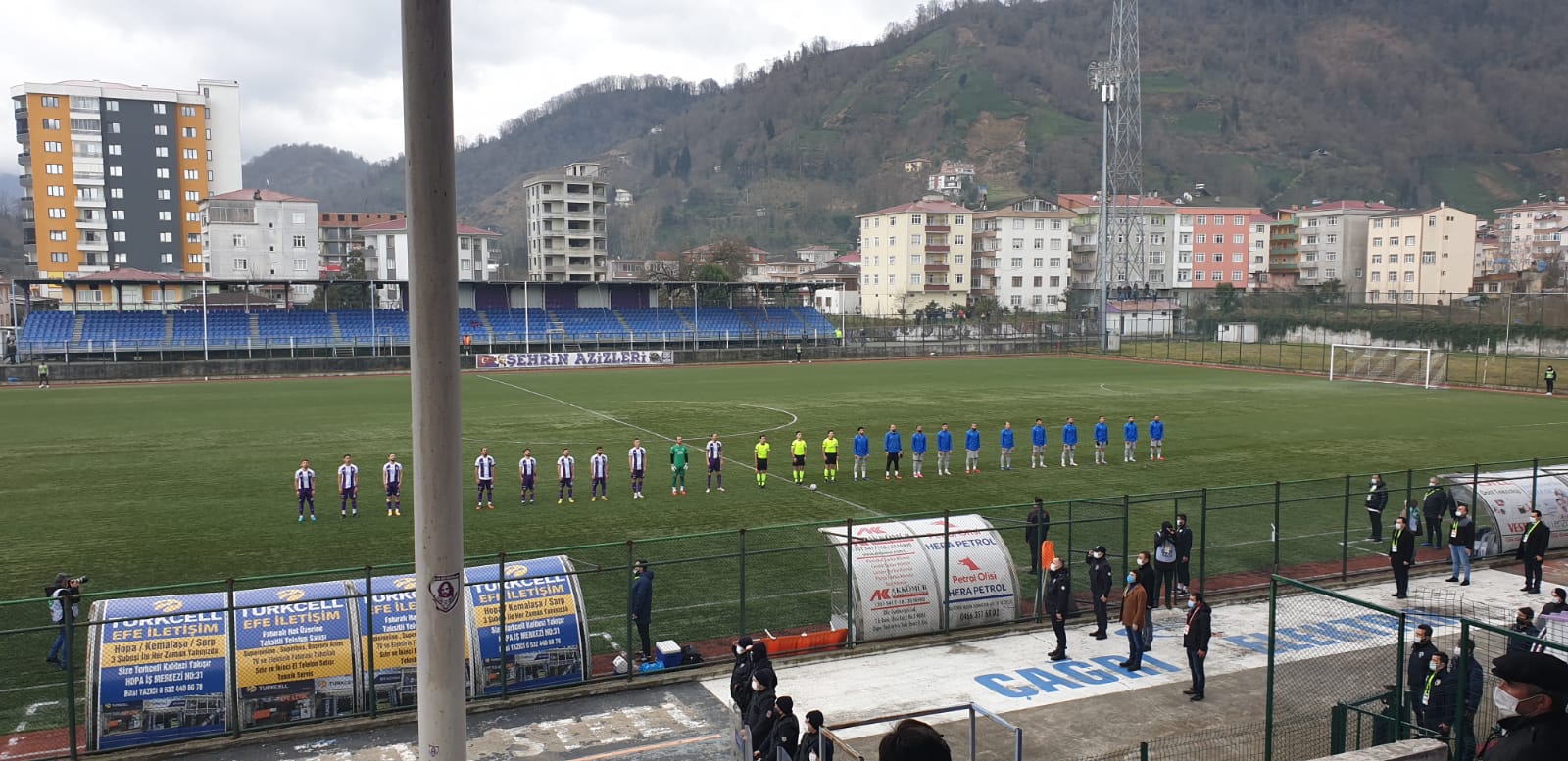 Hopa’da Üstünlüğü Koruyamadık  '' 1-1 ''