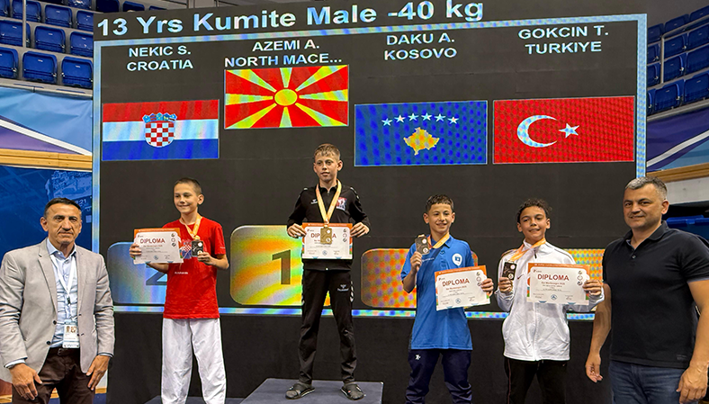 Taha Bera Gökçin Balkan Üçüncüsü 