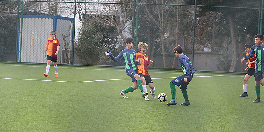 U-14 Futbol Takımımız Galatasaray’ı Florya’da Yendi